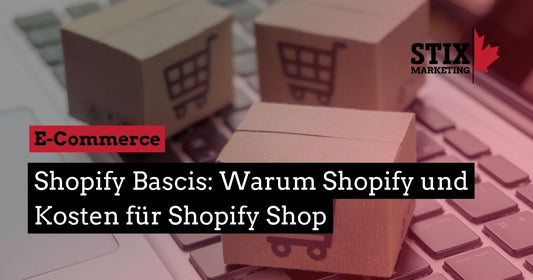 Shopify Bascis: Warum Shopify und Kosten für Shopify Shop
