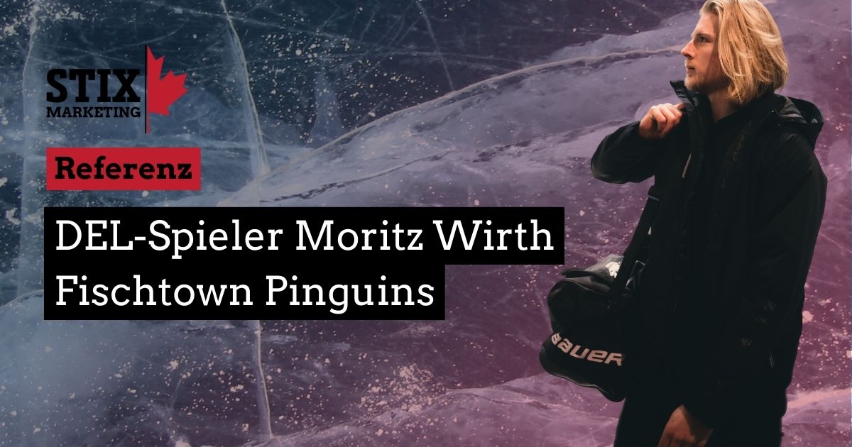 You are currently viewing Stix Marketing Referenz: DEL-Spieler Moritz Wirth von den Fischtown Pinguins