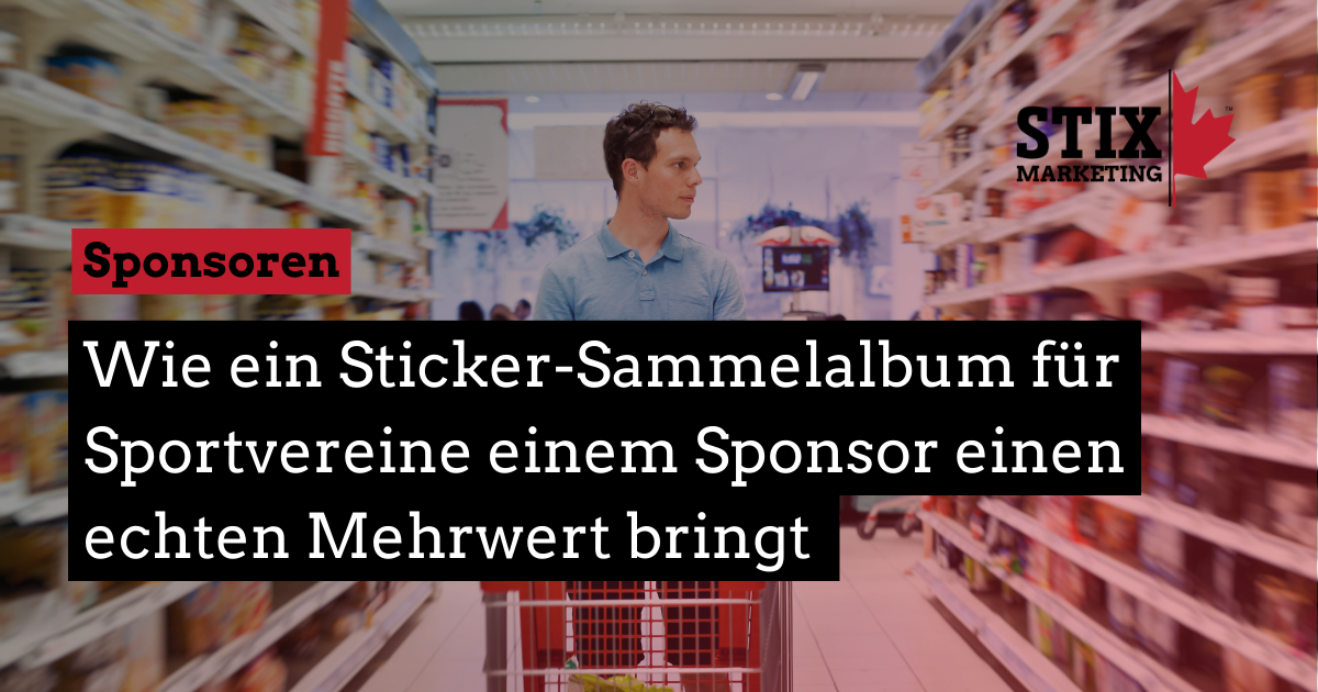 Read more about the article Beispiel Sponsoring für Verein: Wie ein Sticker-Sammelalbum für Sportvereine Sponsoren echten Mehrwert bringt